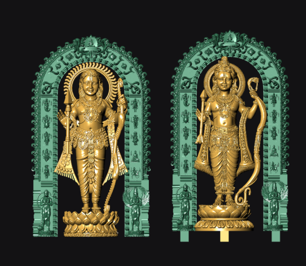 Ram lalla stl 3d print model - Image 11