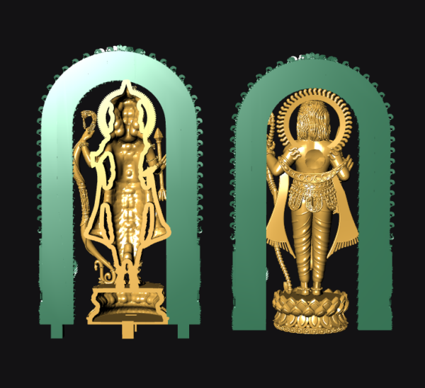 Ram lalla stl 3d print model - Image 6