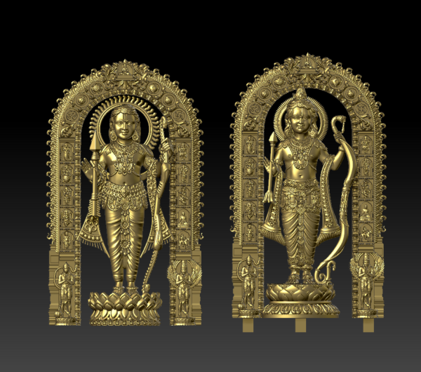 Ram lalla stl 3d print model - Image 5