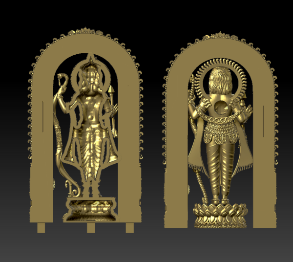 Ram lalla stl 3d print model - Image 2