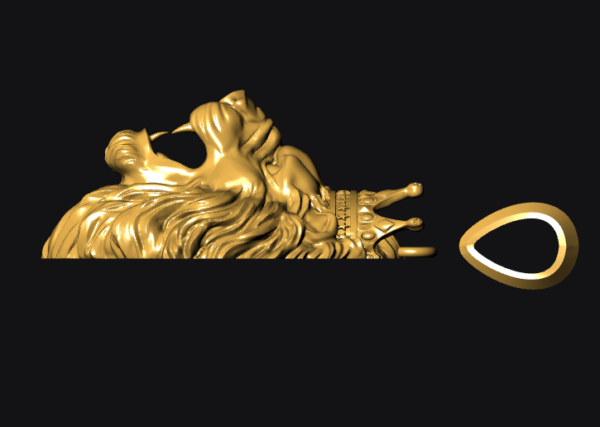 Lion King Pendent stl - Image 3