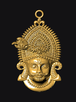 Khatu Shyam baba pendent - Image 6